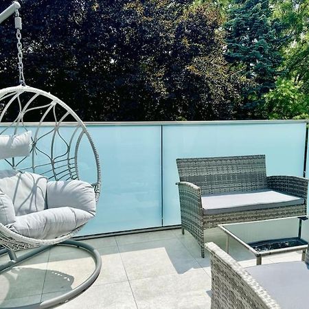 Rooftop Apartment With Balcony & Free Parking Wien Exteriör bild