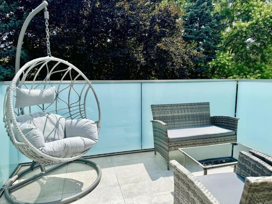 Rooftop Apartment With Balcony & Free Parking Wien Exteriör bild